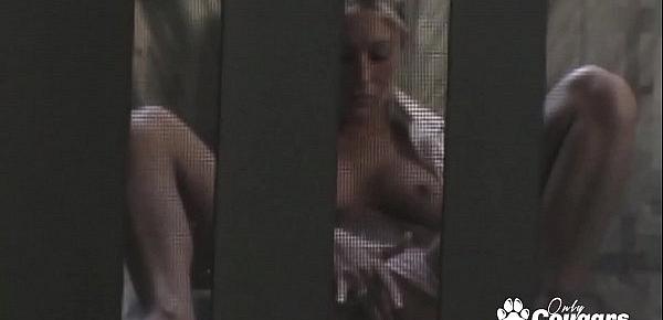  Peeping Tom Flims Starri Knight Playing With Herself On Her Porch